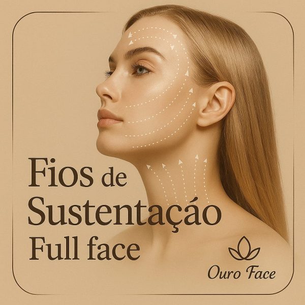 Fios Sustentação Rosto Papada + ativos bioestimuladores